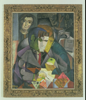 Portrait of Ramon Gomez de la Serna, 1915 (oil on canvas)