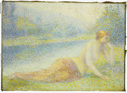 Reclining Nude (oil on canvas)