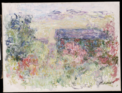 The House Through the Roses, c.1925-26 (oil on canvas)