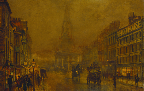 Blackman Street, Borough (oil on canvas)