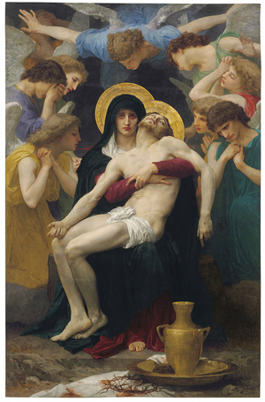 Pieta, 1876 (oil on canvas)