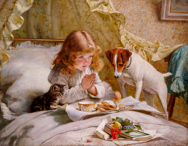 Suspense, 1894 (oil on canvas)