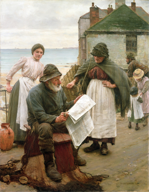 When the Boats are Away, 1903 (oil on canvas)