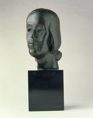 Head of a woman (bronze)