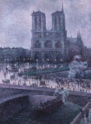 Notre Dame, c.1900 (oil on canvas)