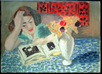 Woman Reading (La Lecture), 1922 (oil on canvas)