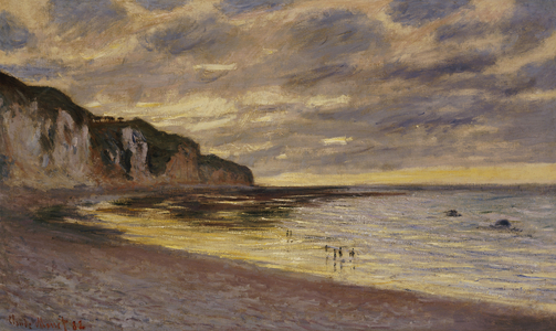 Pointe De Lailly, Maree Basse, 1882 (oil on canvas)