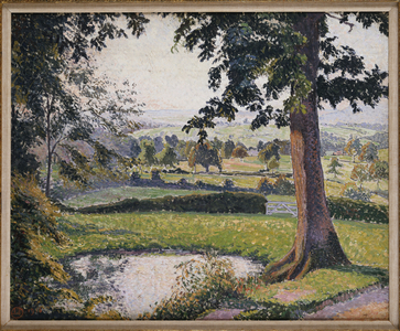 Gunville Pond, Sedgeville, 1916 (oil on canvas)