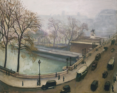View of the River Seine, c.1935 (oil on canvas)