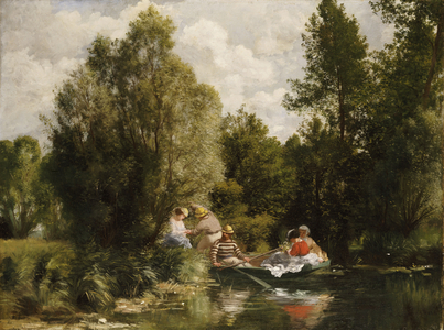 La Mare aux Fees (oil on canvas)
