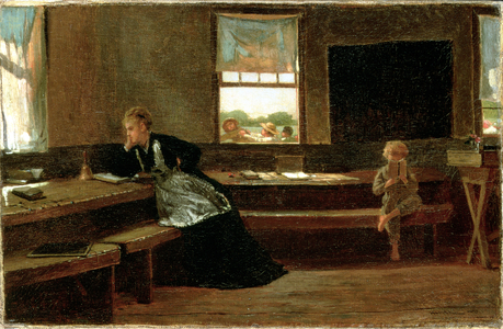 The Noon Recess, 1873 (oil on canvas)
