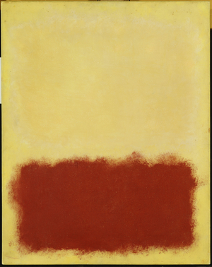 Untitled, 1958 (oil on paper)