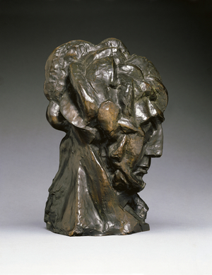 Head of a Woman, c.1909 (bronze)