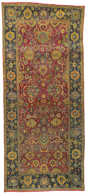Isfahan carpet, Central Persia, first quarter of the 17th century (textile)