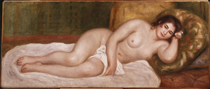 Reclining Bather, 1902 (oil on canvas)