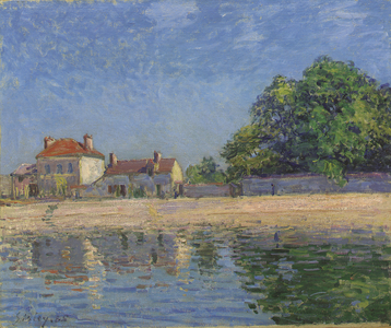 The Banks of the Loing, Saint-Mammes, 1885 (oil on canvas)
