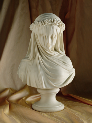 The Bride, 1861 (parian marble)