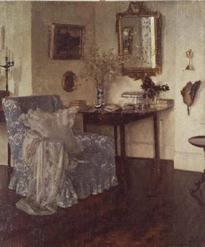 An Interior, c.1910 (oil on canvas)
