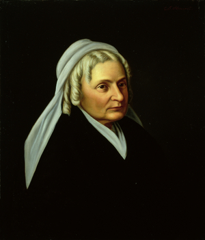 Mrs. Robert E. Lee (oil on canvas)