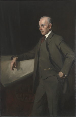 Portrait of Louis Henri Sullivan, 1919 (oil on canvas)