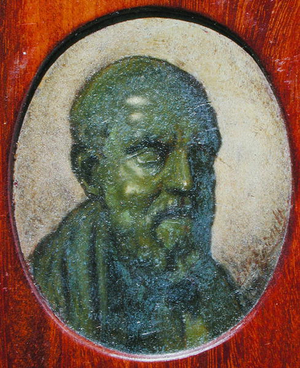 Hippocrates (c.460-c.377 BC) (oil on canvas)