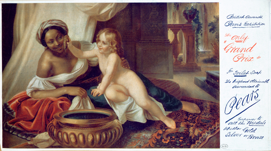 Advertisement for Pears' soap, 1898 (colour litho)