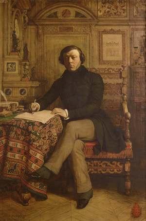 Portrait of Antoine Vivenel (1799-1862) (oil on canvas)