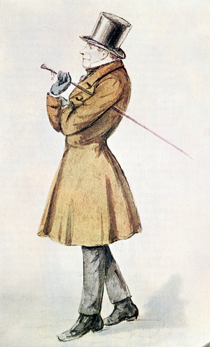 Soren Kierkegaard (1820-82) (colour litho)