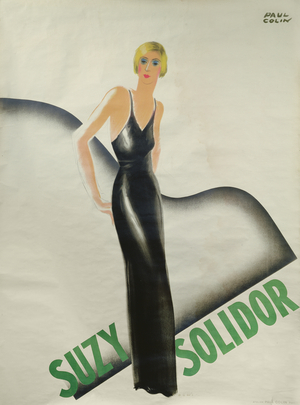 Poster advertising Suzy Solidor (1900-83) (colour litho)
