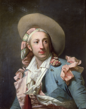 The Actor Thenard in the Role of Figaro (oil on canvas)