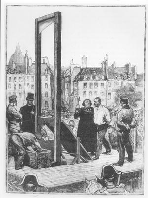 Illustration from 'Le Chiffonnier de Paris' (1847) by Felix Pyat (1810-89) late 19th century (woodcut) (b/w photo)