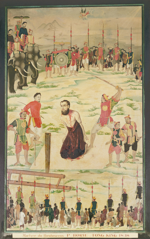 A Jesuit Martyr at Tonkin, China, 1838