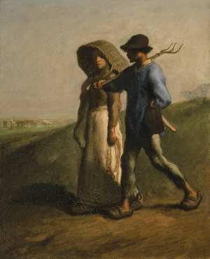Going to Work, 1851-53 (oil on canvas)
