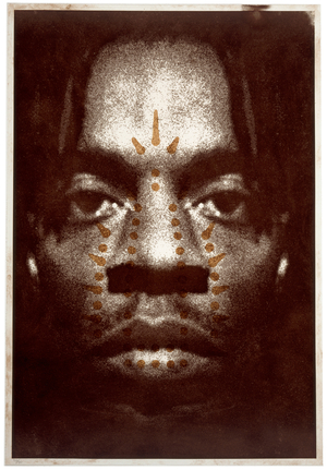 Man, Spirit and Mask, 1999 (mixed media) (detail of 403152)