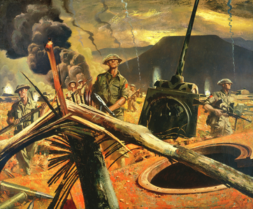 The Hitler Line, c.1944 (oil on canvas)