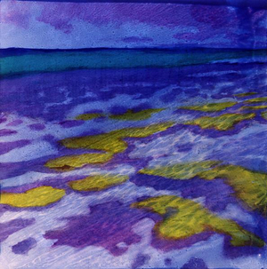 Seagrass, 2000 (oil on gesso)