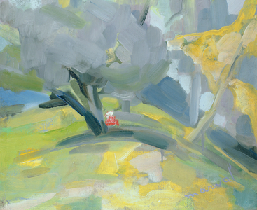 Parc Monceau, Paris, c.1912-13 (oil on canvas)