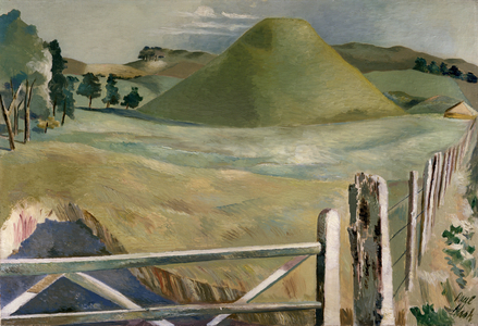 Silbury Hill (oil on canvas)