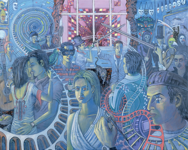 Midnight Animism, 2007 (acrylic on canvas)