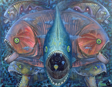 Black River, 2003 (acrylic on canvas)