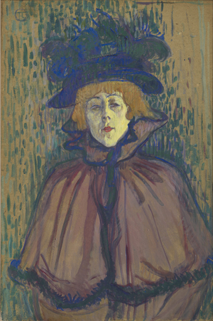 Jane Avril, 1891-92 (oil on board)