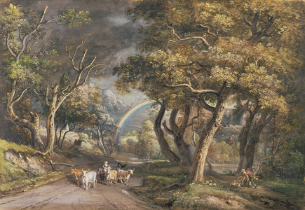 The Rainbow (gouache on paper)