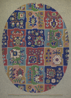 Carpet design (w/c on paper)