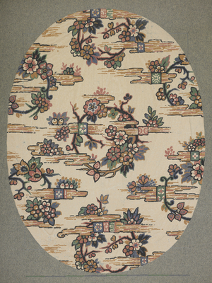 Carpet design (w/c on paper)