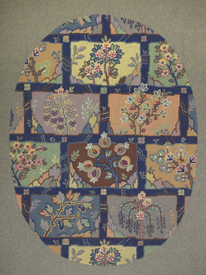 Carpet design (w/c on paper)