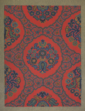 Carpet design (w/c on paper)