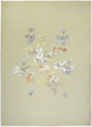 Carpet design (w/c on paper)