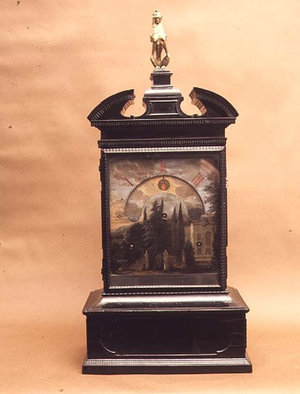 Night clock by Edward East (1610-93), London, c.1640