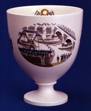 Boat Race Goblet, Wedgwood, 1938 (ceramic)