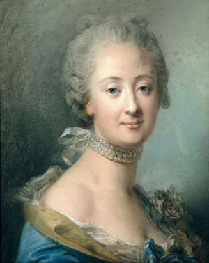 Adelaide de France (1732-1800) (pastel on paper)